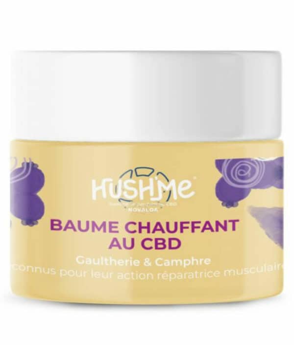 Baume CBD Chauffant au Camphre